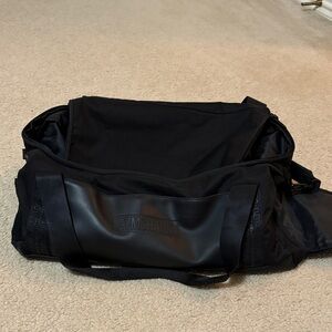 Gymshark Black Duffel Bag